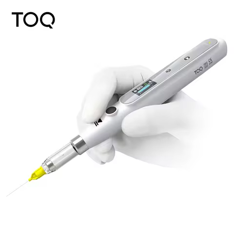Dental Oral Anesthesia Injector Portable Painless Wireless Local Anesthesia with Operable LCD Displa
