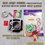 EX5 HIGH POWER RACING BLOCK 56MM +GASKET