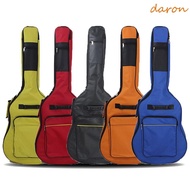 DARON 40/41 Inch Guitar Bag Folk Acoustic Durable Stylish Storage Pouch Guitar Container Instrument Bags Waterproof Acoustic 600D Oxford Cloth Backpack