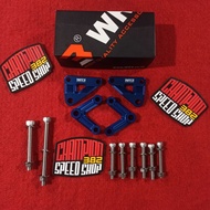MESIN Engine Mounting Bracket WR3 Ninja 150 R SS 150 150SS 150R KR biru Blue