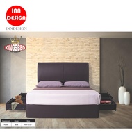 [INNDESIGN.SG] PU Leather Bedframe /Divan Bed with 4 Drawers (Fully Assembled and Free Delivery)