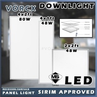[SIRIM] Backlit LED Panel Light 48W / 80W Downlight Office Ceiling TBar 2x2 2x4 1x4 Recessed Surface