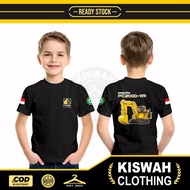 PT PAMAPERSADA KOMATSU PC2000-11R DB Children's T-shirt Distro T-shirt