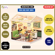 [ReadyStock] Robotime Rolife Super Creator Plastic DIY Miniature House Kit Hong Kong Diary DW021