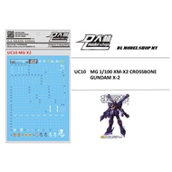 D.L MODEL DECAL MG UC10 XM-X2 CROSSBONE GUNDAM X-2