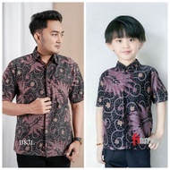 NEWEST sweet Couple || Couple batik father and son BATIK 2025 Batik Abu