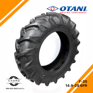 14.9-28 ยางรถไถ ยี่ห้อ OTANI รุ่น F-35 ผ้าใบ 6 ชั้น