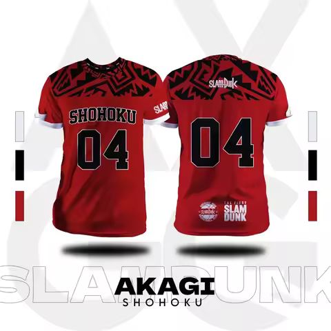 Slam Dunk Jersey Male Anime Basketball T-shirts 3D Print Kids Sports Tee Men Women Harajuku Y2k Tops