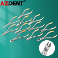 Azdent Dental Forceps Orthodontic Wire Distal End Cutter Pliers Bracket Brace Remover Plier Stainles