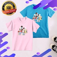 RS - Bt21 Character Children's Clothes Korean Style Girls' T-shirts Fashion Kids 10 A5