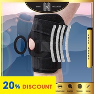 ✱HH 4 Springs Knee Guard Pad Pads Protector Knee Brace Support Medical Pain Pelindung Sarung Lutut Guard Lutut Sukan Kak