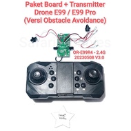 E99 Drone Transmitter + Board Receiver Package E99 Pro/ (Obstacle Avoidance)