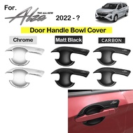 Perodua Alza 2022 2023 Door Handle Bowl Cover Accessories