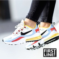 Nike Air Max 270 Running Shoes Sports Leisure Training Jogging Shoes Max270 Yellow Blue Red Male Female Sneakers Casual