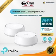 TP-LINK DECO BE25 BE5000 Whole Home Mesh WiFi 7 System (1-PACK / 2-PACK)