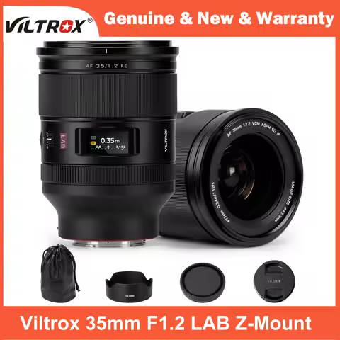 Viltrox 35mm F1.2 LAB Auto Focus Full Frame Prime Lens for Nikon Z Mount Z5II Z6II Zf Z8 Z9 Z7II Z6I