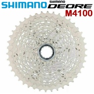 Shimano DEORE M4100เทป10สปีดฟันเฟืองจักรยานเสือภูเขา MTB 11-42T 11-46T เทปอะไหล่รถจักรยาน