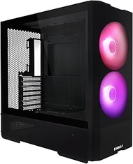 LIAN LI LANCOOL 207 Compact ATX RGB Gaming Computer Case, Airflow Optimized Mesh Panels Tower Chassi