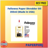 Fellowes Paper Shredder Oil 355ml