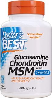 Doctor’s Best Glucosamine葡萄糖胺1500毫克+軟骨素1200亳克+MSM1000亳克，240粒