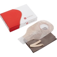 Hollister Drainable Pouch Transparent - Clamp Closure 70mm (C/N: 18104) 10/Box