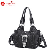 Angel Kiss Shoulder Bag Rivets Everyday High-value Ladies Bag Three-dimensional Style All-match Ligh
