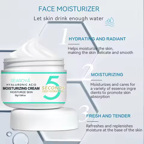 Salicylic Acid Retinol Brightening Face Cream Collagen Hyaluronic Acid Shrinks Pores Tightens Improv