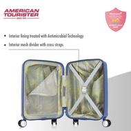 Indbrud.shop - American Tourister Little curio Suitcase 45/17 inch - blue