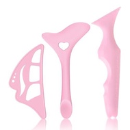 DAGEDA 3Pcs Eyeliner Stencils Set, Suitable for Eyetour Eyeshadow, Eyeliner,Mascara Shield,Reusable 