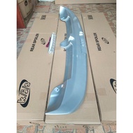 Suzuki apv spoiler, abs plastic, metallic silver paint, lights