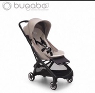 Bugaboo Butterfly 嬰兒車沙漠灰褐色 (Desert Taupe) 配黑色車架。 
