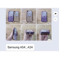 Samsung A24, M34,Samsung A34,Samsung A54 Flexible Case with printed pattern