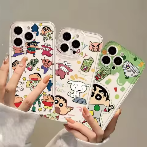 Crayons Shin-chans Phone Case For Xiaomi Redmi Note 13 12 14 Pro Plus 5G 4G 12S 14C 13C 12C 10C 11 1
