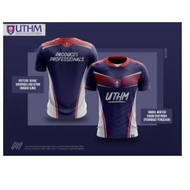 Uthm Jersey Sublimation Tshirt Microfiber Jersey Ready Stock