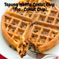 [PREMIUM & WAFFLE CHOCOLATE CHIP] Tepung Waffle Coklat Chip Crispy Premix | Waffle chocolate chip Mi