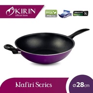 KIRIN WOK NAFIRI SERIES 28 CM| TEFLON CLASSIC| NAFIRI WOK 28CM