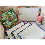 WEEKLY PLANNER FLOWER