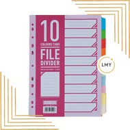 [NEW] EAST FILE 907-10 10 COLOURS TABS FILE DIVIDER