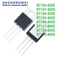 5PCS BT136-600E BT137-600E BT138-600E BT139-600E BT136-800E BT137-800E BT138-800E BT139-800E TO-220 