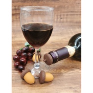Acorn Mini Wine Cork Silicone Pine Cone Champagne Cork Household Red Wine Cork Wine Cork Bottle Cap
