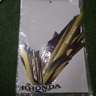 stripe honda ex5 dream copy ori mariana purple metalic