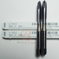 Tap M6x1.0 Hand tap M6 HSS Material OSG brand used condition cheap price still sharp and suitable fo