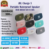 Jbl Charge 5 Portable Waterproof Speaker - Bnib Original