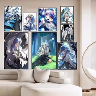 Queen Dizzy Guilty Gear Poster  Gaming Wall Art Decor for Living Room Bedroom Kitchen Restaurant  Di
