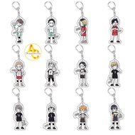 Hinata kageyama Tendo Satori Ushijima Kenma Acrylic Pendant Keychain