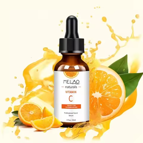MELAO Vitamin C Serum with 20% Hyaluronic Acid & Vitamin E Anti Aging Anti Wrinkle Brightening Dark 