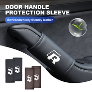 Car Protective Cover Interior Door Handle Hand-held Kit For Volkswagen VW Golf Jetta Passat mk4 mk5 mk6 CC B5 B6 B7 Golf 4