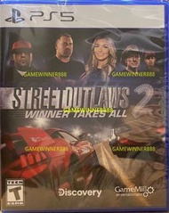 全新 PS5遊戲 街頭飆車族2​​ 贏家通吃 Street Outlaws 2 Winner Takes All 美版英文版