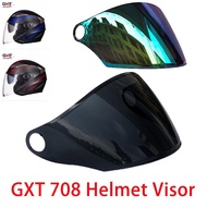 GXT BRAND Motorcycle Filp up helmet visor CLEAR/BLACK for GXT 708 / GXT703