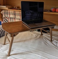 床上摺枱 實木小桌子 床上枱 小型摺檯 電腦檯 Bed tray table 日本代購
